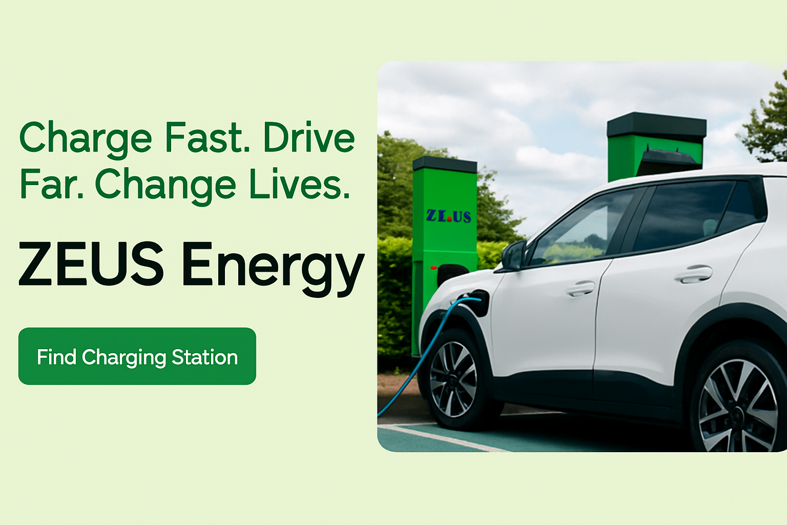 EV Car Charging at ZEUS Station